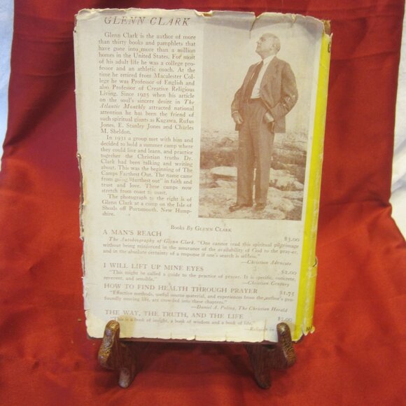 RARE 50'S ERA GOD'S REACH BY GLENN CLARK, AN ANALYSIS OF SPIRITUAL GROWTH - Picture 2 of 9